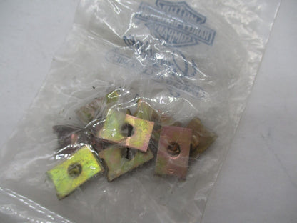 Harley Davidson Lot of 8 Genuine NOS Clips Speed Nut Choke Bracket 8113