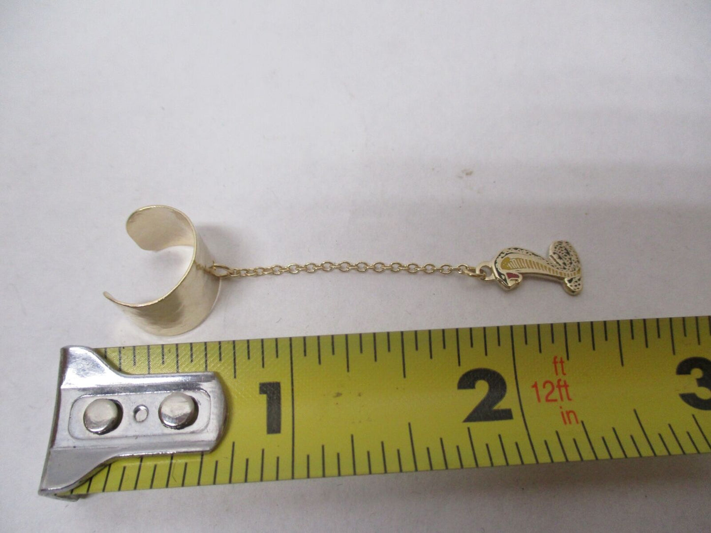 Cobra Snake Gold Color Dangle Pendant Charm Necklace Jewelry Shelby