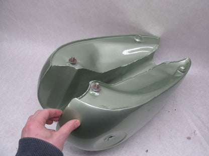 Original BSA Freshly Painted Emerald Green Gold Star Gas Fuel Petrol Tank