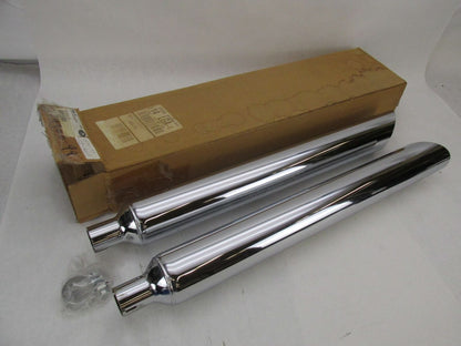 Harley Davidson NOS Screamin Eagle Softail Slash Down Exhaust Mufflers 64900-99