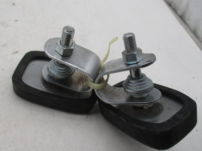 Pair of Honda Goldwing GL Crash Bar Highway Footrest Rubber Pad Rests