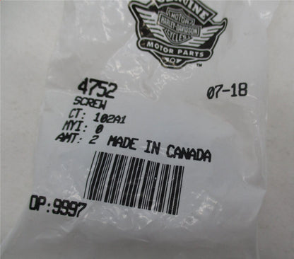 Lot of 13 Harley Davidson Genuine 7/16"-14 x 1-1/4" hex head Screws 4752