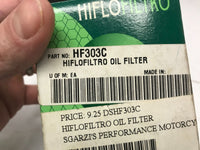 Harley Davidson Hiflofitro Oil Filter HF303C