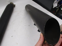 Harley Davidson Straight Open Black Painted Touring Exhaust Mufflers