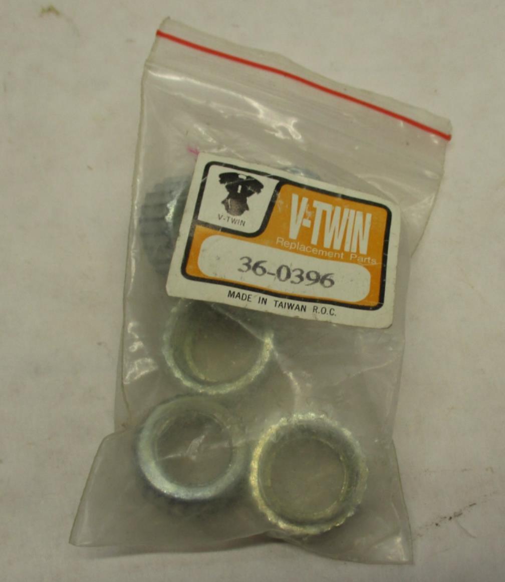 V-Twin Manufacturing Harley Davidson 36-0396 Speedometer Tach Cable Collar Nuts