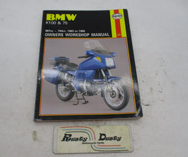 BMW 1983 to 1989 Haynes K100 and 75 Owners Workshop Manual Book