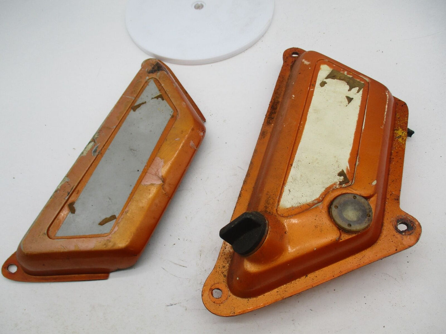 Montesa King Scorpion 250 Orange Side Cover and Oil Tank