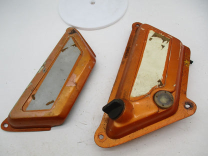 Montesa King Scorpion 250 Orange Side Cover and Oil Tank