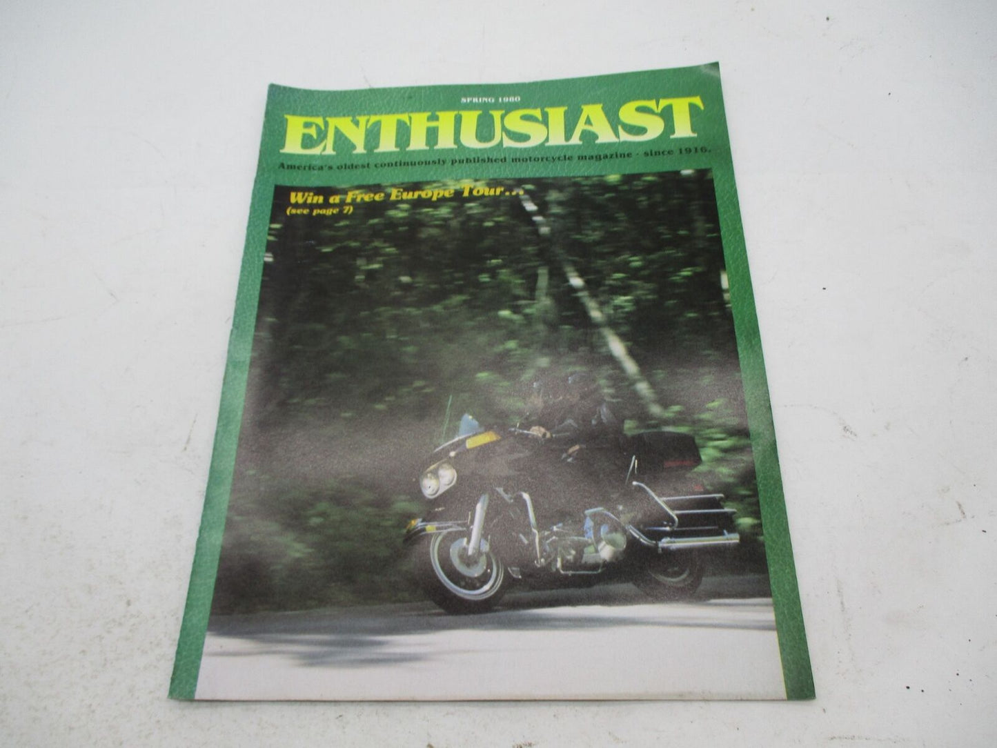 Harley Davidson Enthusiast Motorcycle Magazine Spring 1980