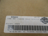 Harley Davidson Genuine NOS Starter Relay Rebuild Kit Code 082 93684