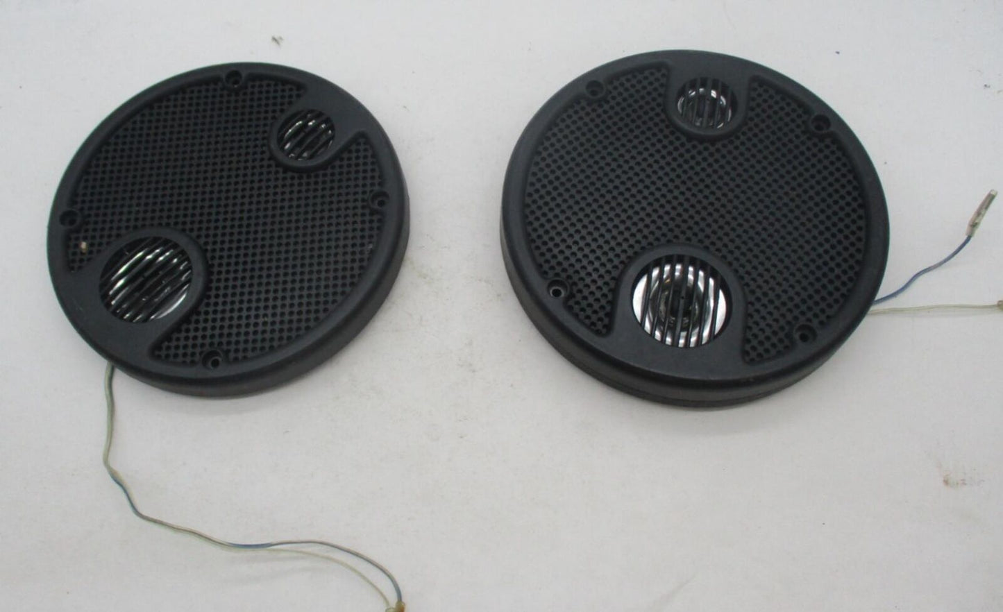 Pair of Harley Davidson Speaker Grill Covers with Integrated Tweeters