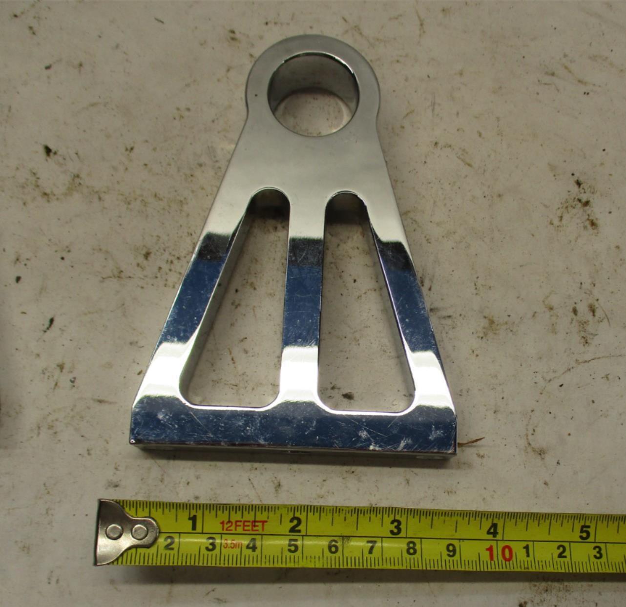 Harley Davidson License Plate Mounting Brackets Polished Aluminum