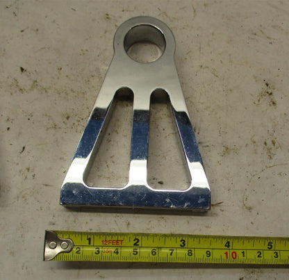 Harley Davidson License Plate Mounting Brackets Polished Aluminum