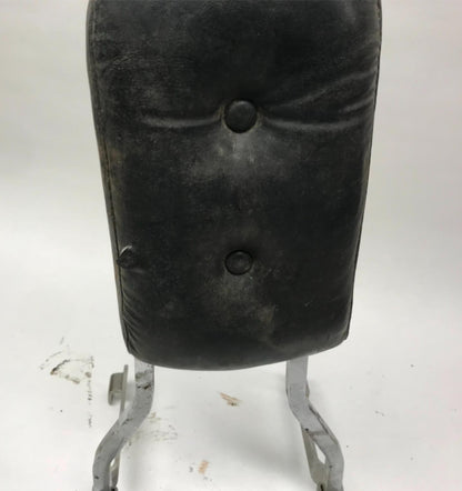 19" Tall Harley Chopper Shovelhead Ironhead Sissy Bar Backrest w/ Mount & Pad