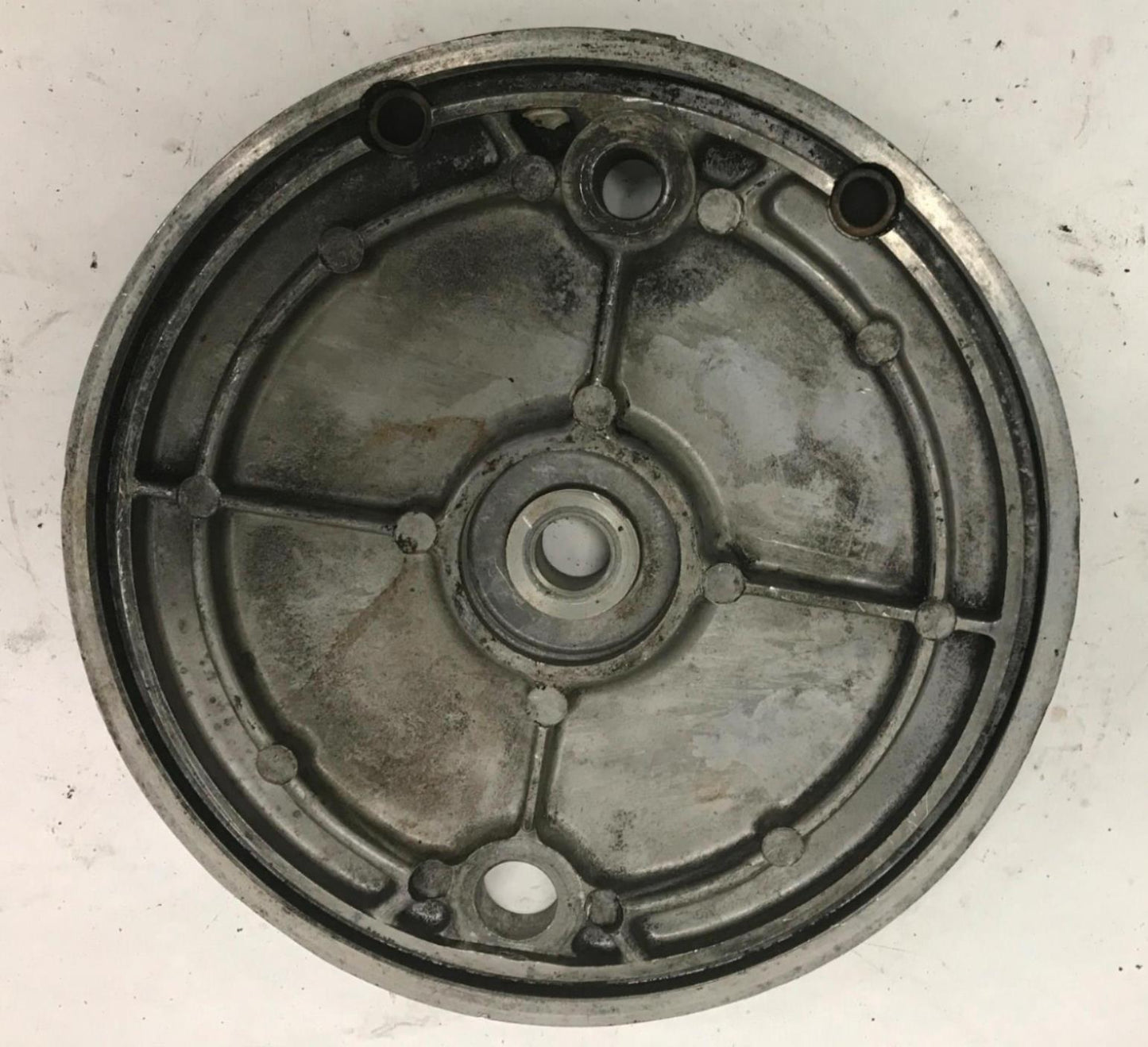 Harley Ironhead Sportster 33mm Front Brake Drum Cover 44147-64 Hamburger Drum