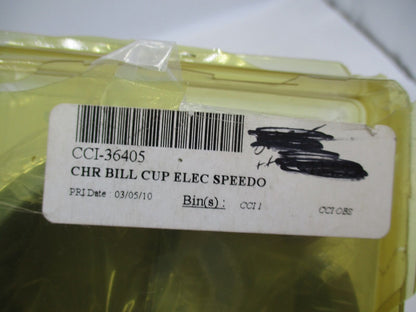 Custom Chrome Speedometer Handlebar Aluminum Billet Cup Mount 36405