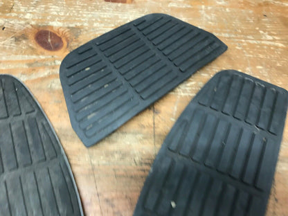 Mixed Lot of (3) Harley Davidson Floorboard Rubber Inserts Pad Footboard