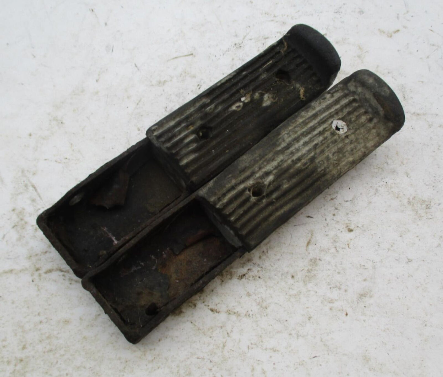Pair of Norton BSA Triumph Folding Foot Pegs ES-2