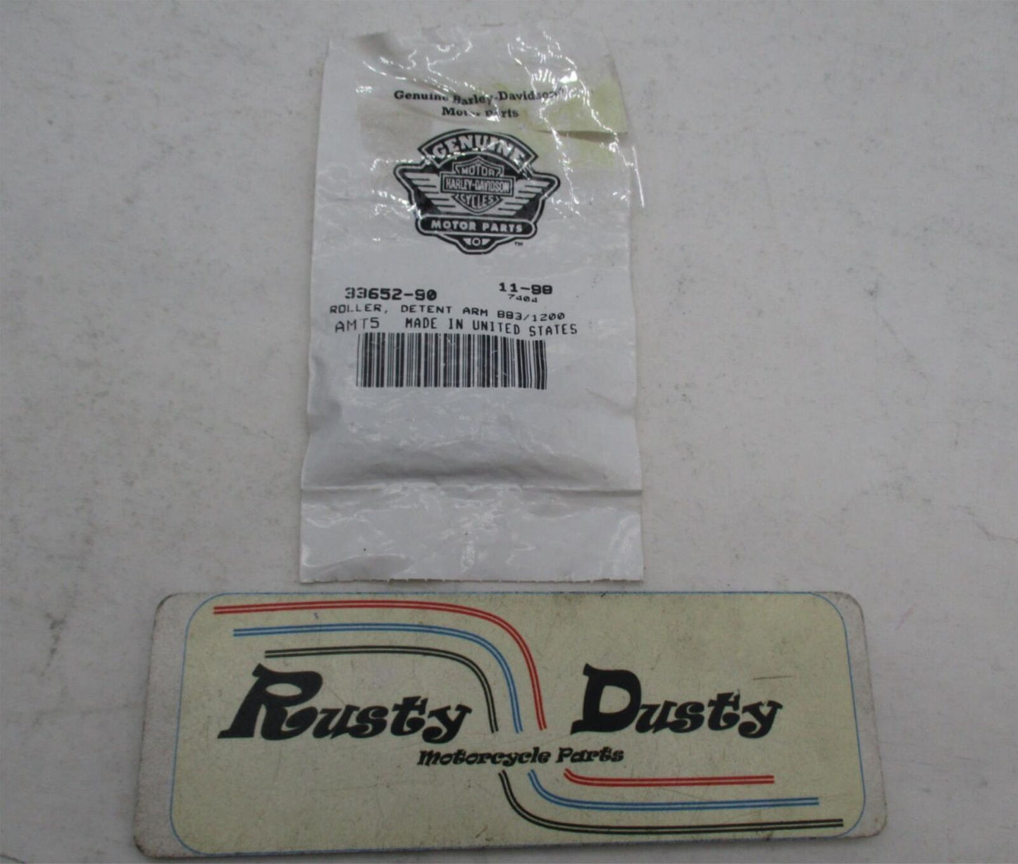 Pack of 5 Harley Davidson Genuine NOS Detent Arm Rollers 33652-90