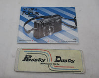 Vintage Yashica Auto Focus Motor Camera Instruction Booklet