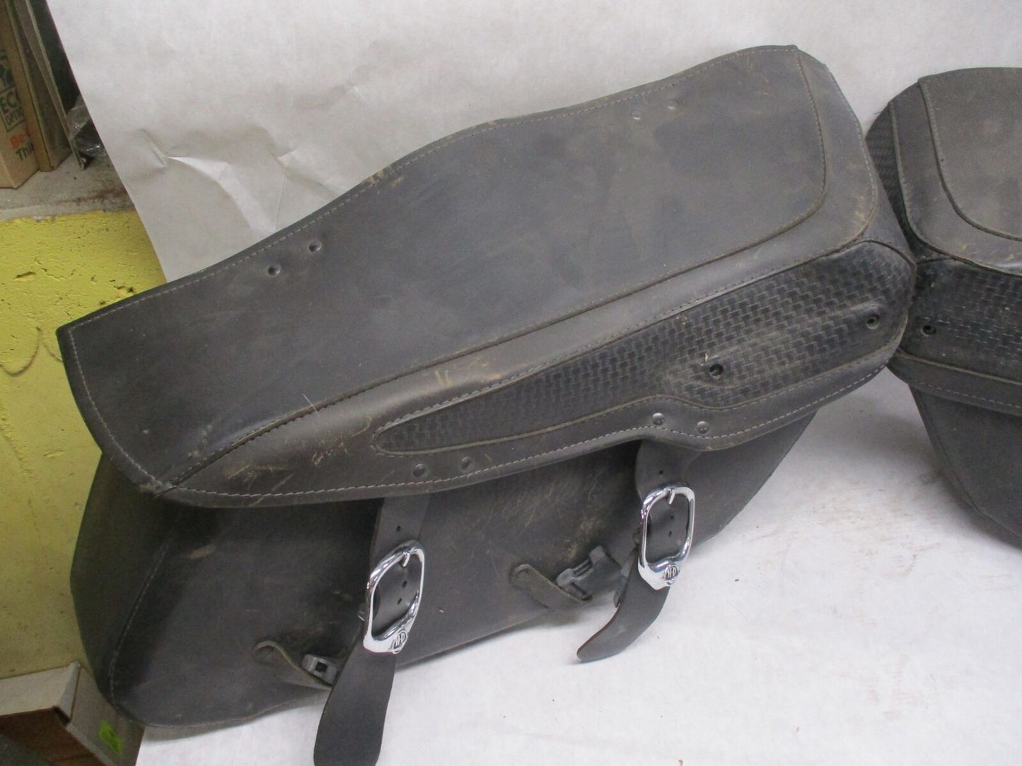 Harley Davidson Genuine Road King Leather Saddlebags 07396 RH 07395 LH