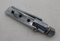 Harley Davidson Single Chrome Flat Style Chopper Foot Peg