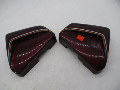 Pair of Maroon 1984 Motorcycle Side Covers Unknown Model?