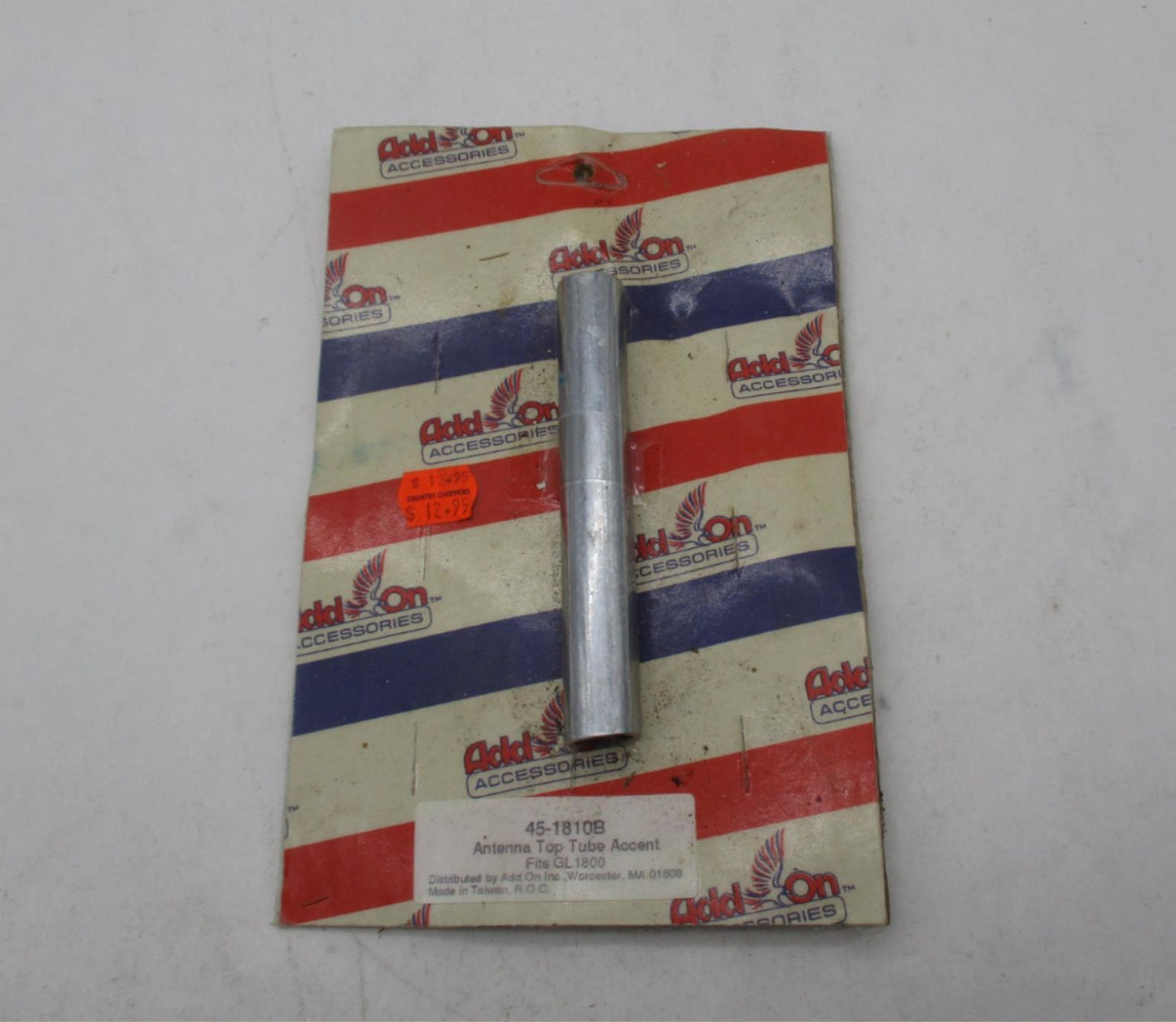 Add On Inc Honda Goldwing GL1800 Chrome Antenna Top Tube Accent 45-1810B