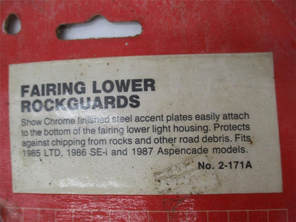 Big Bike Parts Honda Goldwing GL LTD SEI Chrome Fairing Lower Rock Guards 2-171A