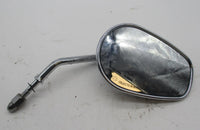 Harley Davidson Chrome Teardrop Right Side Mirror Short Stem