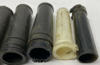 Large Lot of Stock OEM Harley Davidson Handlebar Grips Throttle Tubes