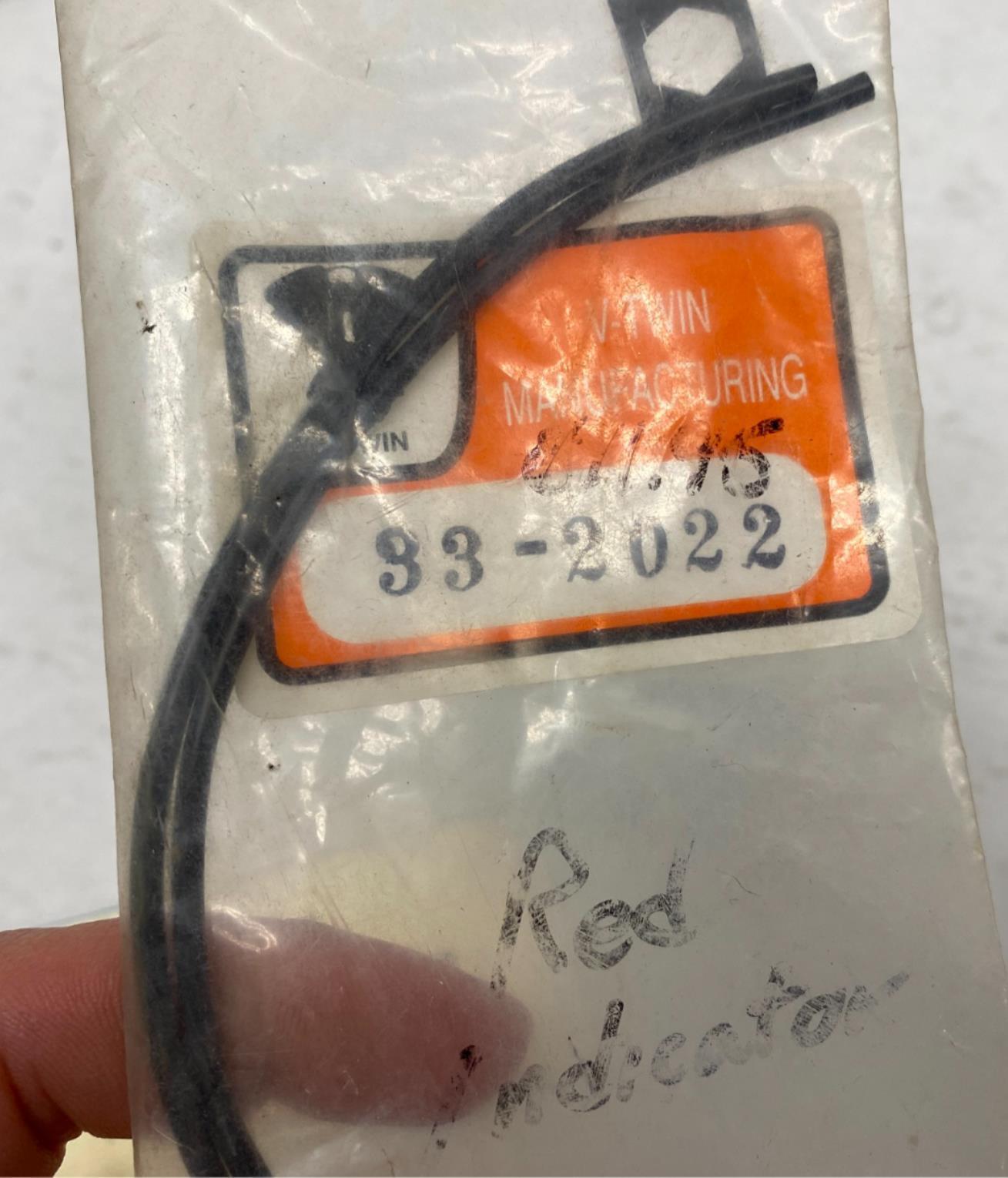 Harley V-Twin Red Indicator Wiring 86-Up FXR 33-2022