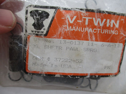 Lot of 9 Harley Davidson V-Twin Shifter Pawl Springs 13-0137 37222-52