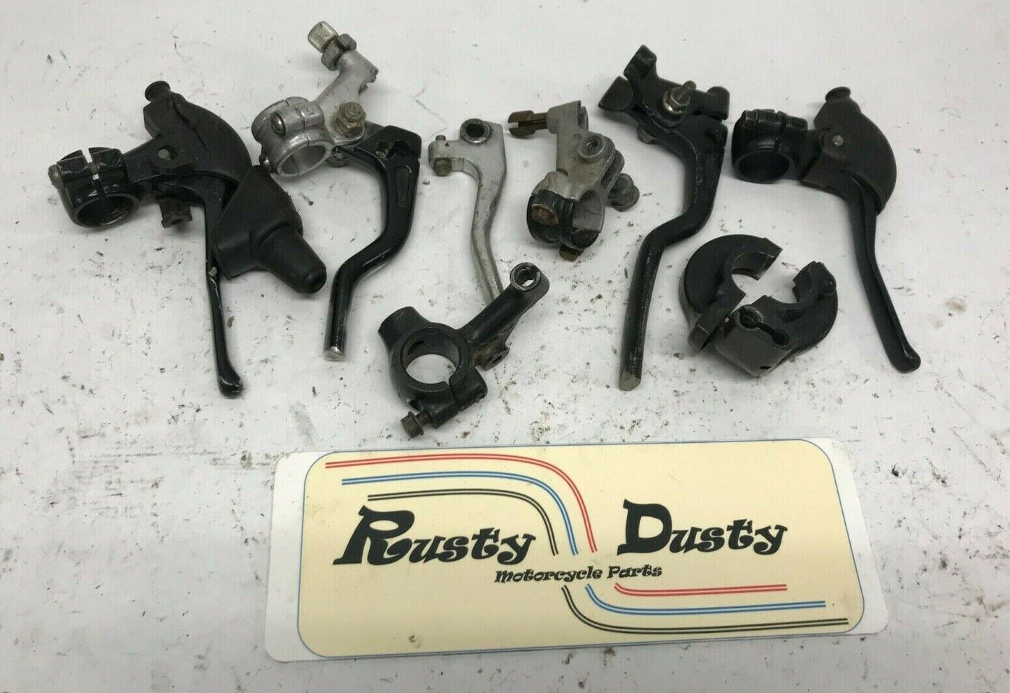 Lot of 86-91 XR 250 XR250 Hand Controls Shift Brake Clutch Levers