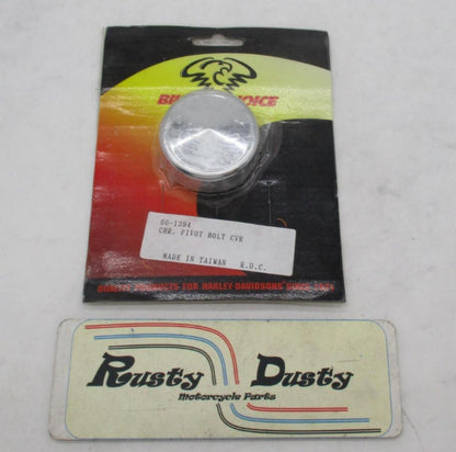 Harley Davidson Biker's Choice Chrome Pivot Bolt Cover 60-1394