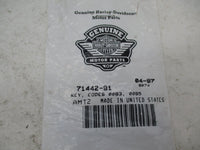 Harley Davidson Genuine NOS Flat Key Set 71442-91 Codes: 0083, 0095