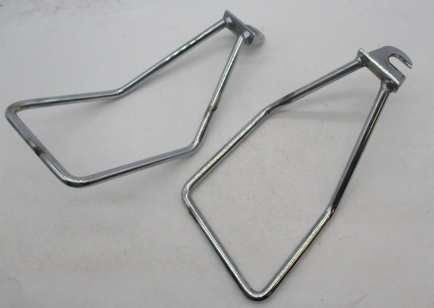 Pair of Harley Davidson Genuine Chrome Soft Saddle Bag Supports