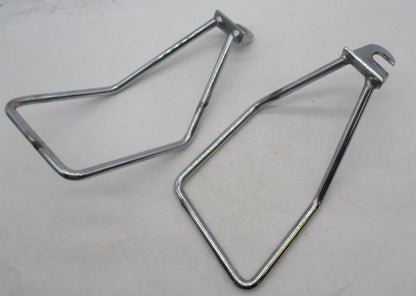 Pair of Harley Davidson Genuine Chrome Soft Saddle Bag Supports