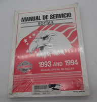 Harley Davidson 1993-1994 Spanish Softail Manual Book 99482-94S