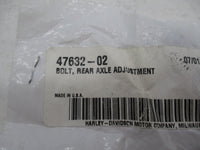 Harley Davidson Genuine NOS Rear Axle Adjustment Bolt 47632-02