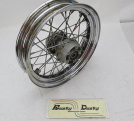 Harley Davidson Steel 40 Spoke Spoked Wheel 16x3 3/4" Axle 45085-97