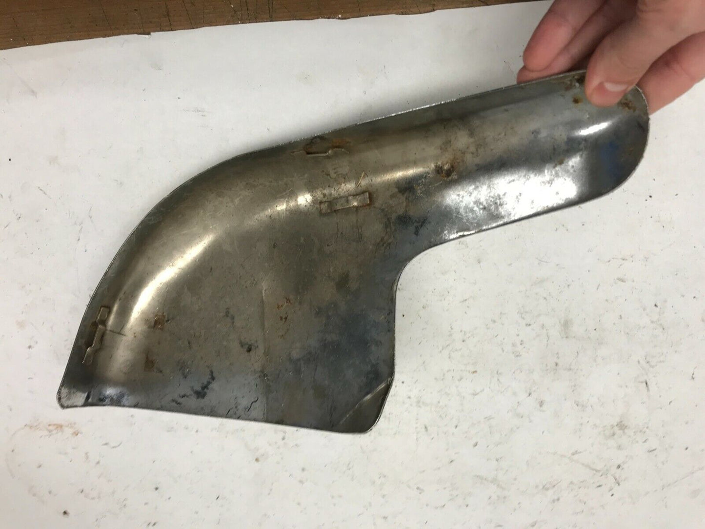 Harley Davidson Shovelhead Exhaust Pipe Cross Over Heat Shield FL Models 1970-84