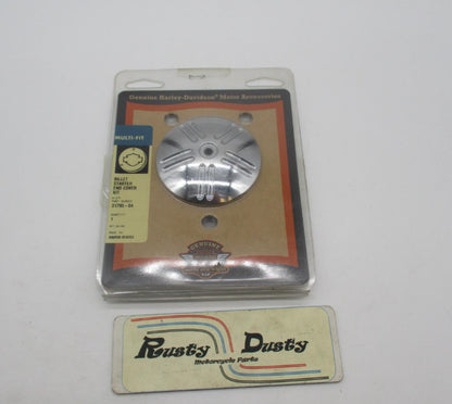 Harley Davidson Genuine NOS Chrome Billet Starter End Cover 31795-04
