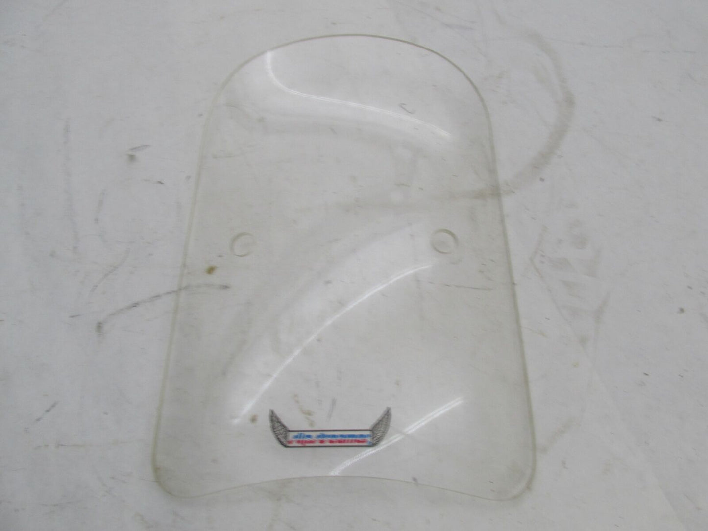 Clear Mini Universal Motorcycle Slip streamer Wind Screen Windshield 10x14