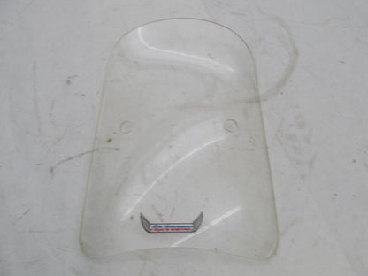 Clear Mini Universal Motorcycle Slip streamer Wind Screen Windshield 10x14