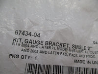 Harley Davidson Genuine NOS Single Gauge Bracket Kit 67434-04