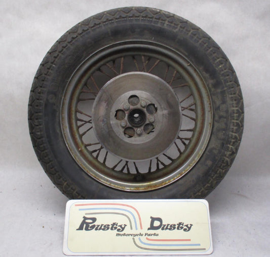 Harley Davidson 16" Rear Spoke Shovelhead Wheel and Tire