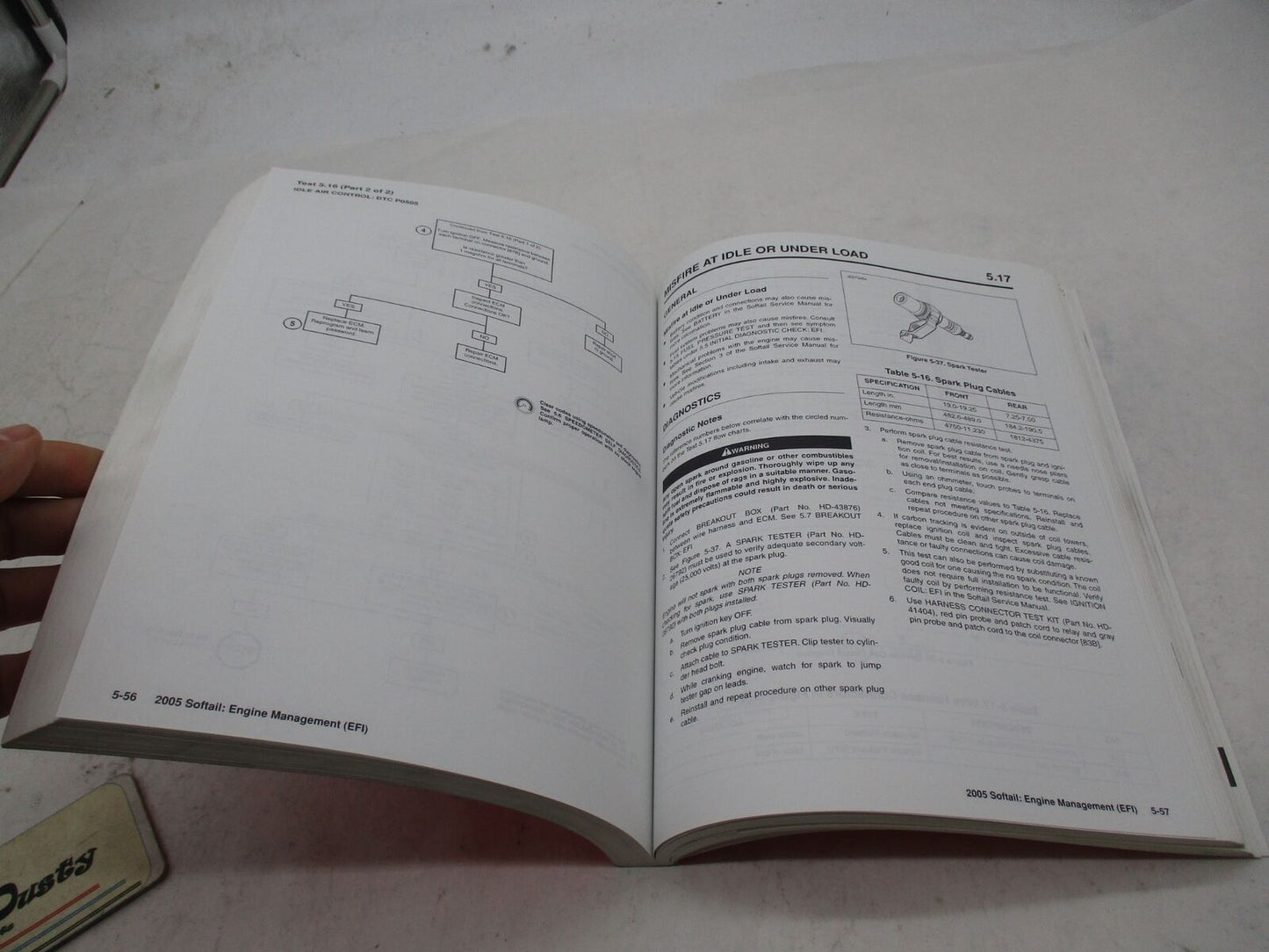 Harley Davidson Factory 2005 Softail Electrical Diagnostic Manual 99498-05