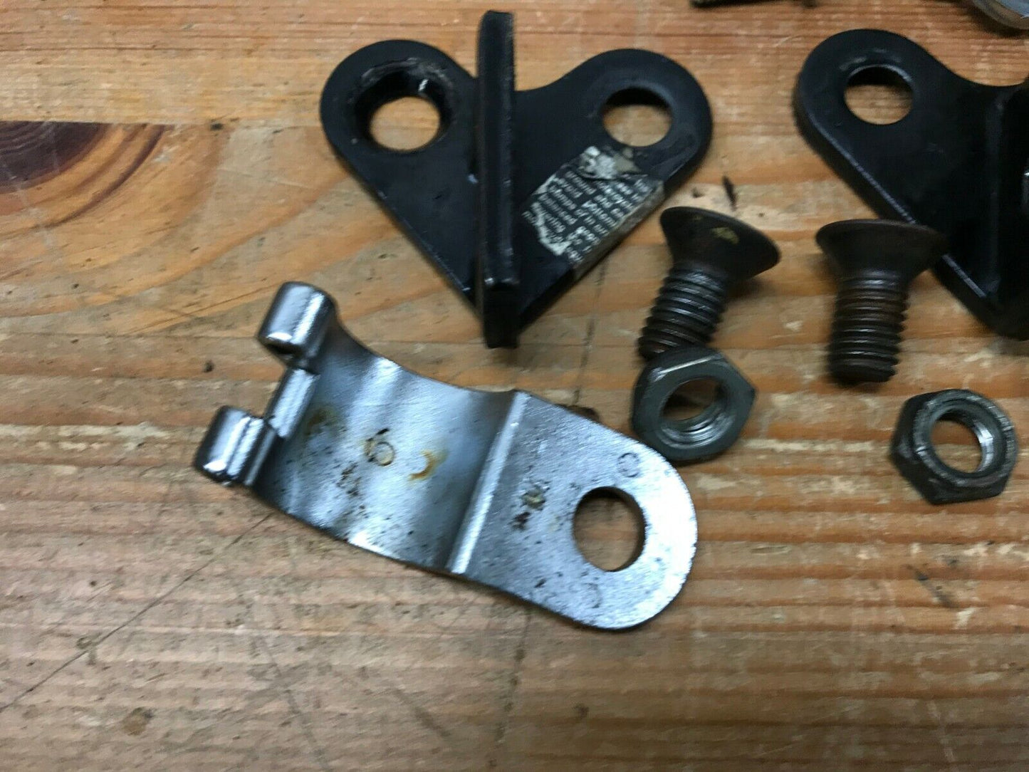 Lot of OEM Harley-Davidson Highway Peg Mounts Foot Peg Passenger clamps Hardware