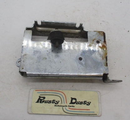 Harley Davidson Electric Start FX Shovelhead Battery Tray Chrome original